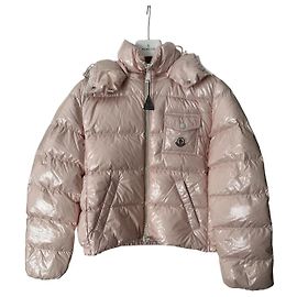 Chaqueta de Plumas Moncler Andro Rosa Brillante