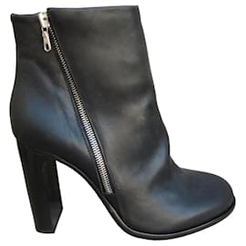 Botines de cuero negro Rag & Bone