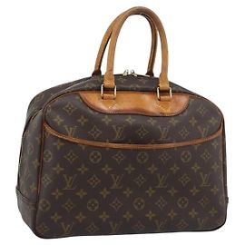 LOUIS VUITTON Borsa Monogram Deauville M47270 LV Auth BA14081