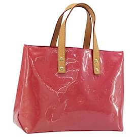 LOUIS VUITTON Borsa Monogram Vernis Reade PM Fuchsia Pink M91221 LV Auth am12061V