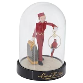 LOUIS VUITTON Pageboy Snow Globe Glass Clear LV Auth 193881M - Louis Vuitton