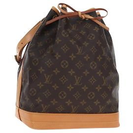 LOUIS VUITTON Monogram Noe Schultertasche M42224 LV Auth 191861SAV
