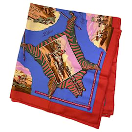 Hermès Hermes Carré 90 African Hunt Seidentuch