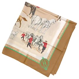 Hermès Hermes Carré 90 Les Haras Nationaux Schal