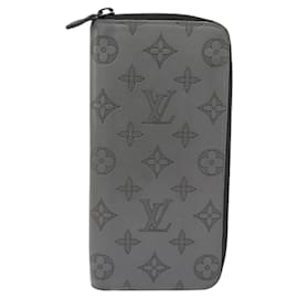 Zippy Wallet Vertical Monogram Shadow aus Leder - Louis Vuitton