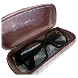 Miu Miu Brille in Schildpatt-Optik