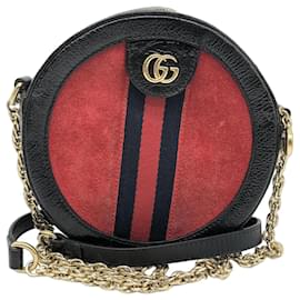 Gucci Ophidia Mini Borsa a Tracolla in Scamosciato e Pelle