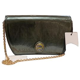 Borsa a tracolla Furla in pelle verde con finiture dorate