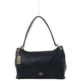 Borsa a tracolla in pelle Coach Mia nera