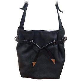 Borsa a spalla Karl Lagerfeld in pelle nera