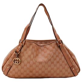 Borsa a tracolla in tela Monogram Gucci