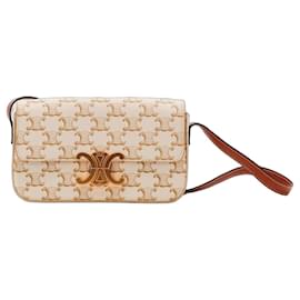 Bolsa Pequena Celine Triomphe Canvas - Céline
