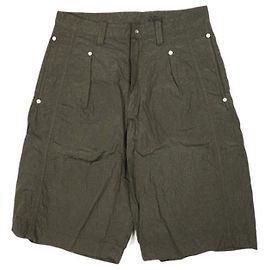 Autre Marque Omar Afridi Paneled Wide Shorts Nylon Shorts