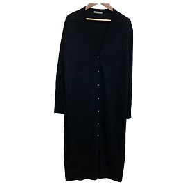 Cardigan longo de lã Theory luxe NORFOLK OLGA