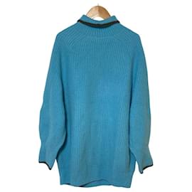 Spick and Span Ribbed Middle Gauge Turtleneck Sweater - Autre Marque