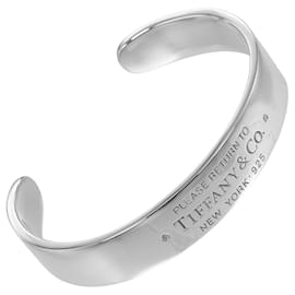 Bracciale rigido Tiffany Return to Tiffany in argento 925 e diamanti - Tiffany & Co