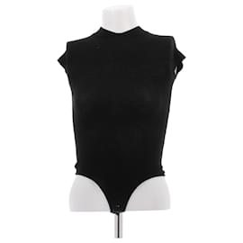 Body in lana nero Khaite