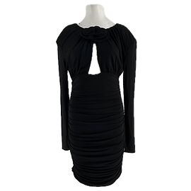 Vestido negro de viscosa Magda Butrym H&M x Magda Butrym
