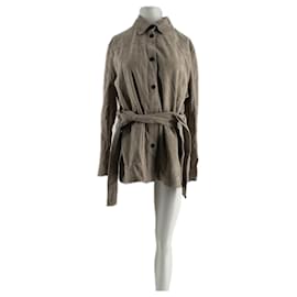 Jaqueta-camisa de camurça com cinto - Mackage