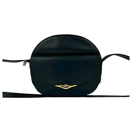 Mini borsa a tracolla in pelle nera Cartier