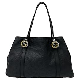 Borsa Tote Gucci GG Twins in pelle Shima