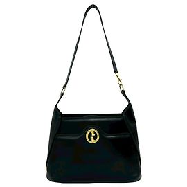 Borsa Tote semi-spalla in pelle con ferratura logo G Gucci