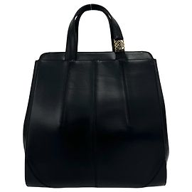 Borsa tote in pelle con motivo logo Anagram Loewe