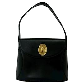 Borsa a mano in pelle Christian Dior Vintage Logo