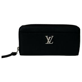 Cartera larga de piel Louis Vuitton Zippy Lockme