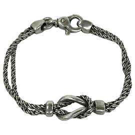 Tiffany & Co Bracciale Tiffany Vintage Double Rope Center Knot