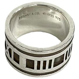 Anello Atlas largo in argento sterling Tiffany & Co.