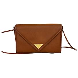 Sac à bandoulière en cuir vintage Yves Saint Laurent