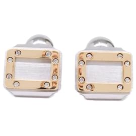 Gemelli Cartier Santos in oro 18K combinato