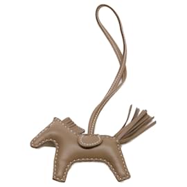 Charm de sac à main Hermes K Stamp Agneau Milo Swift Rodeo PM - Hermès