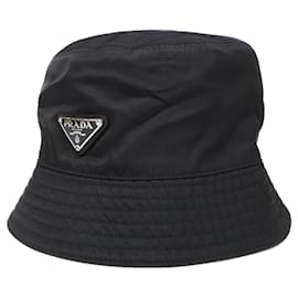 Chapeau seau en Re-Nylon Prada