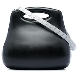 Chanel Black Lambskin Millennium 2005 Hard Case Tasche