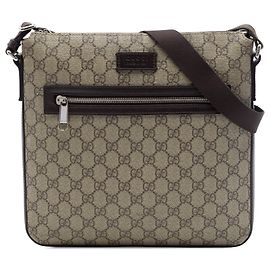 Gucci Beige GG Supreme Crossbody
