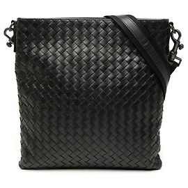 Bottega Veneta Black Nappa Intrecciato VN Crossbody