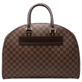 Louis Vuitton Marrone Damier Ebene Nolita 24 Heures