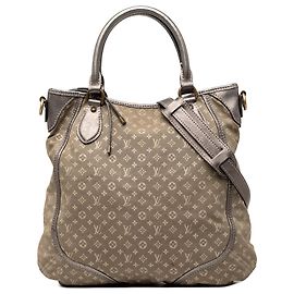 Louis Vuitton Angele Mini Lin Monogram Grigio