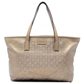 Tote Gucci Gold Medium GG Imprime