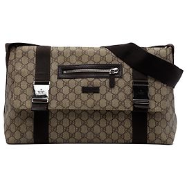 Gucci Beige GG Supreme Crossbody