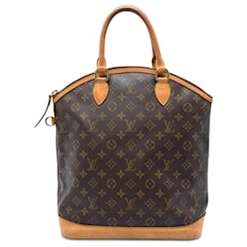 Louis Vuitton Brown Monogram Lockit Vertical