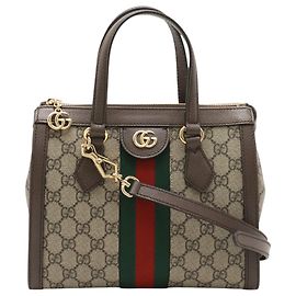 Bolsa Gucci Beige Small GG Supreme Ophidia