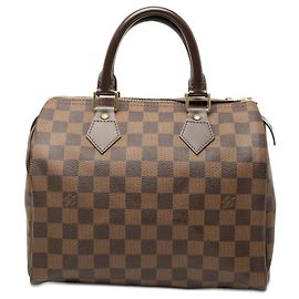 Louis Vuitton Marrone Damier Ebene Speedy 25
