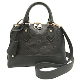 Louis Vuitton Black Monogram Empreinte Neo Alma BB
