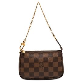 Louis Vuitton Brown Damier Ebene Mini Pochette Accessoires