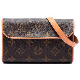 Louis Vuitton Pochette Florentine Monogram Marrone