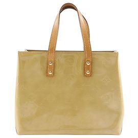 Louis Vuitton Yellow Monogram Vernis Reade PM