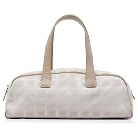 Borsa in nylon Chanel Beige New Travel Line
